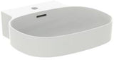 Ideal Standard Aufsatzwaschtisch Linda-X 500x480mm Weiß mit 1 Hahnloch & Überlauf