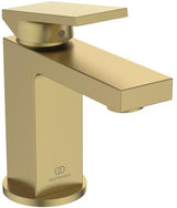 Ideal Standard Waschtischarmatur Piccolo Extra Ausladung 100mm mit Ablaufgarnitur Silver Storm