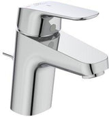 Ideal Standard Ceraflex Waschtischarmatur Chrom 101 mm mit Ablaufgarnitur und BlueStart