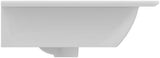 Ideal Standard Möbeldoppelwaschtisch Connect Air 1240 mm Weiß mit 2x 1 Hahnloch
