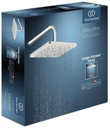 IDEAL STANDARD Idealrain Regenbrause 260x260 mm quadratisch Chrom – Kopfbrause mit Antikalksystem