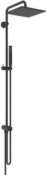 IDEAL STANDARD Duschsystem Ceratwist T25 M – mit Hand- und Kopfbrause, höhenverstellbar, Chrom