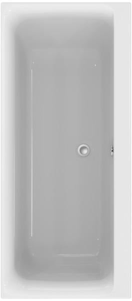 Ideal Standard Duo-Badewanne Connect Air 1700x750x475 mm Weiß – 2-Sitzer mit Mittelablauf