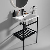 Ideal Standard Möbelwaschtisch Connect Air 640x460x165mm 1 Hahnloch mit Überlauf Weiß