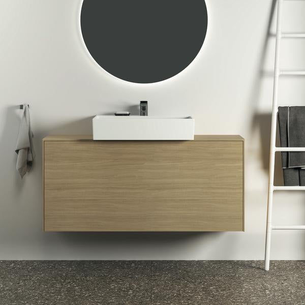 Ideal Standard Handtuchhaken Conca Cube eckig in Brushed Gold – Wandmontage mit verdeckter Befestigung