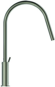 IDEAL STANDARD Gusto Küchenarmatur mit 238 mm Ausladung in Silver Storm – Einhebel-Spültischarmatur