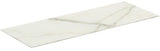 Ideal Standard Waschtischplatte Conca aus Keramik 1002x373x6 mm in Marmor Noir Desir