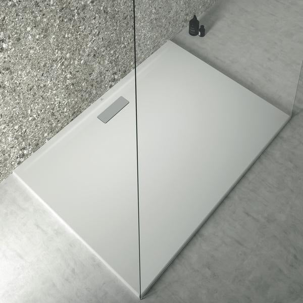 IDEAL STANDARD Rechteck-Brausewanne Ultra Flat New 1400x1000x25 mm Weiß – bodenebener Einbau