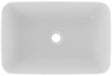 IDEAL STANDARD Connect Air Aufsatzwaschtisch 600x400x135mm Weiß, ohne Hahnloch, ohne Überlauf