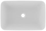 IDEAL STANDARD Connect Air Aufsatzwaschtisch 600x400x135mm Weiß, ohne Hahnloch, ohne Überlauf