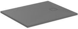 IDEAL STANDARD Ultra Flat Evo Rechteck-Brausewanne 1200x1000x35 mm Grau Matt