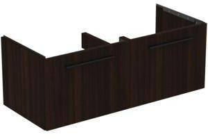 Ideal Standard i.life B Möbel-Set 160 cm – 2 Auszüge, 1 offenes Fach, Gr. Schwarz, Weiß matt