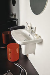 Ideal Standard i.life A Waschtisch 600x480x150mm Weiß – 1 Hahnloch, mit Überlauf, wandhängend