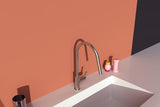 IDEAL STANDARD Gusto Küchenarmatur mit 238 mm Ausladung in Silver Storm – Einhebel-Spültischarmatur