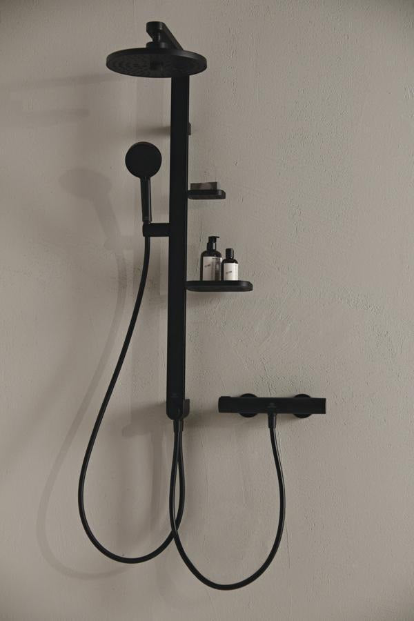 Ideal Standard Brausethermostat AP Ceratherm Alu+ Silver – Aufputz DN 15 mit Cool Body & ECO-Spartaste