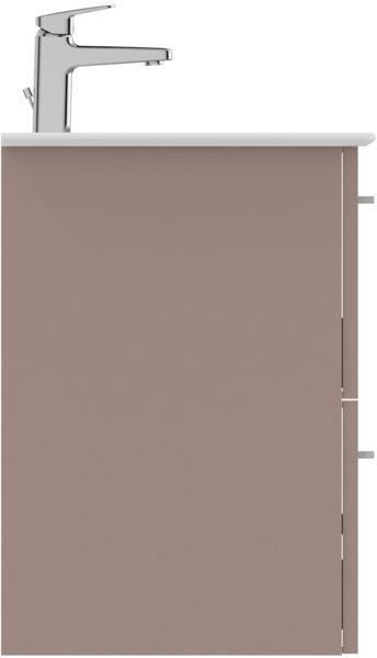 Ideal Standard i.life A Waschtischset 60 cm mit Unterschrank und chrom Griff, Weiß matt