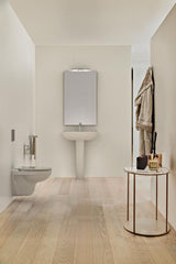 IDEAL STANDARD Mirror&Light Wandspiegel mit Rahmen 400 x 1000 mm Aluminium