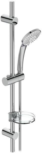 Ideal Standard Idealrain Brausekombination 600 mm mit 3-Funktionshandbrause, Chrom