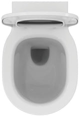 Ideal Standard Wand-T-WC-Kombipaket Connect Air mit AQUABLADE und Softclosing, 365x540mm, Weiß
