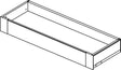 IDEAL STANDARD Conca Schubladenelement 800 mm anthrazit matt für rechts oder links