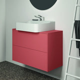 Ideal Standard Conca Waschtischunterschrank Eiche hell 802 mm – 2 Auszüge, Push-Open, wandhängend