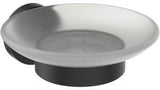 Ideal Standard IOM Seifenschale aus satiniertem Glas mit verchromter Wandhalterung