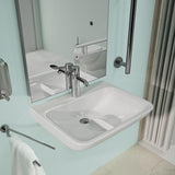 Ideal Standard Waschtisch Contour 21+ SmartGuard 600 mm Weiß, 1 Hahnloch, ohne Überlauf