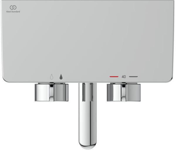 IDEAL STANDARD Ceraplus Safe OX Küchenthermostat Chrom – Wandmontage, verchromt