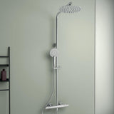 Ideal Standard Ceratherm T50 Duschsystem mit Thermostat & Teleskopfunktion in Chrom