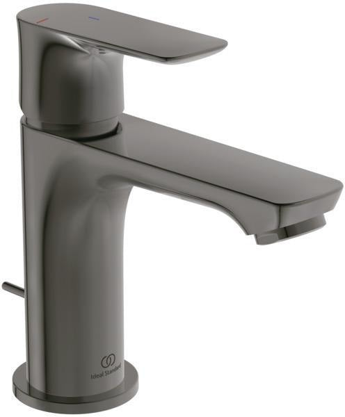 Ideal Standard Connect Air Waschtischarmatur Slim mit Ablaufgarnitur, 5 l/min, BlueStart, Chrom