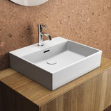 Ideal Standard Extra Aufsatzwaschtisch 500x450mm Weiß mit Überlauf und 1 Hahnloch