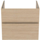 Ideal Standard Finesse Möbelwaschtischunterschrank 600 mm mit 2 Auszügen und Softclose in Greige matt
