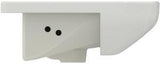 Ideal Standard i.life A Halbeinbauwaschtisch 500x440mm Weiß, 1 Hahnloch, mit Überlauf