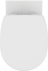 Ideal Standard Connect Wand-WC-Paket randlos mit SoftClosing WC-Sitz, 365x550x340 mm, Weiß