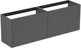 Ideal Standard Conca WT-Unterschrank 1585 mm, 2 Auszüge, wandhängend, Weiß