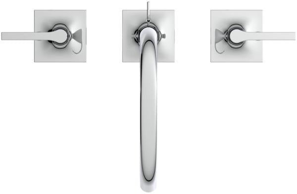 Ideal Standard Joy Neo Waschtischarmatur 3-Loch mit Ablaufgarnitur Chrom 168 mm
