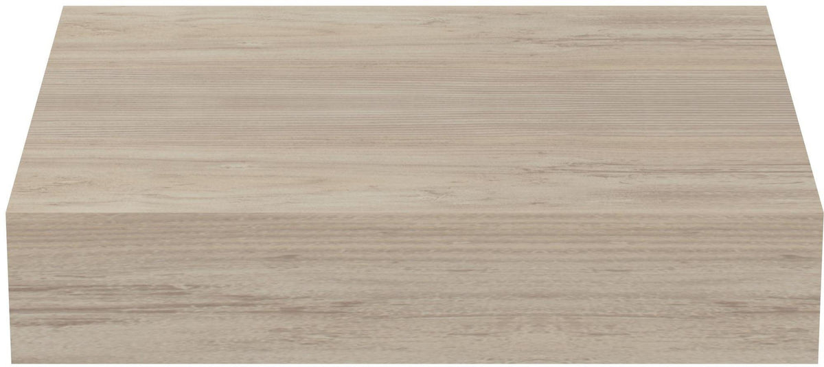 IDEAL STANDARD Adapto Konsole 600 mm Pinie hell – Waschtischplatte ohne Ausschnitt