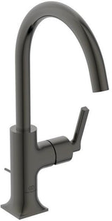 Ideal Standard Joy Neo Waschtischarmatur mit Ablaufgarnitur, 169 mm Auslauf, Chrom