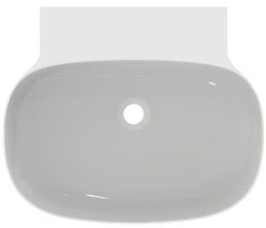 Ideal Standard Waschtisch Linda-X 600x500x135mm Weiß ohne Hahnloch ohne Überlauf