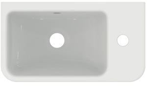 Ideal Standard i.life S Handwaschbecken 450x250x140mm Weiß, 1 Hahnloch rechts, mit Überlauf