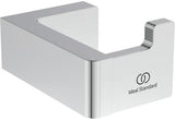 Ideal Standard Handtuchhaken Conca Cube eckig in Brushed Gold – Wandmontage mit verdeckter Befestigung