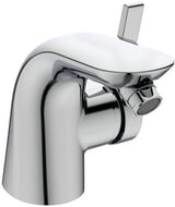 IDEAL STANDARD Melange Einhebel-Bidetarmatur mit Ablaufgarnitur, Chrom, 113 mm Ausladung