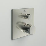 Ideal Standard Ceratherm C100 Einzelthermostat Unterputz Rosette 163x163mm Brushed Gold