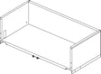 IDEAL STANDARD Conca Schublade 800x370 mm Anthrazit matt – Untere Schublade für Badmöbel