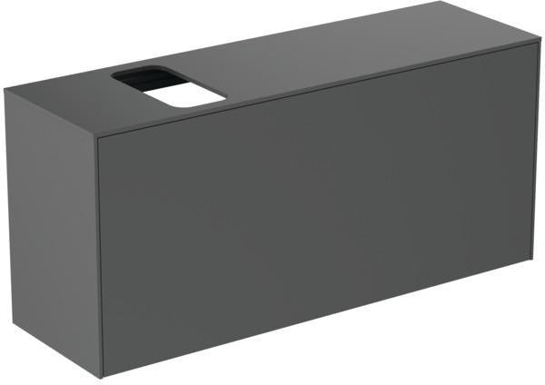 Ideal Standard Conca WT-Unterschrank 1202 mm, 1 Auszug, weiß matt, Push-Open & Softclose