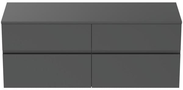 IDEAL STANDARD Finesse Waschtischunterschrank 1402 mm, 4 Auszüge, Greige matt