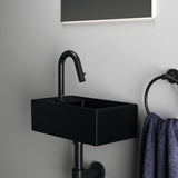 Ideal Standard i.life S Handwaschbecken 370x210x120mm, 1 Hahnloch links, ohne Überlauf, Weiß