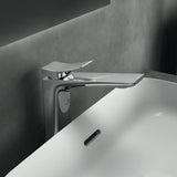 Ideal Standard Conca Waschtischarmatur Brushed Gold mit Ablaufgarnitur und 150 mm Auslauf