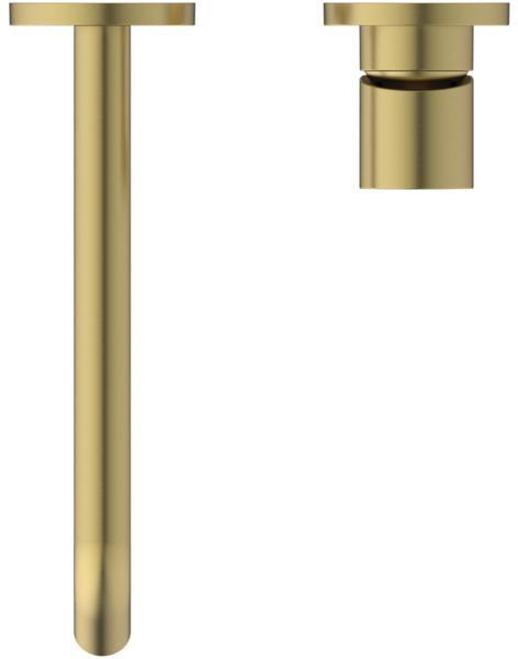 Ideal Standard Joy Wand-Waschtischarmatur BS2 Brushed Gold 220 mm Auslauf