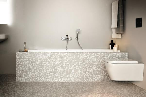 Ideal Standard Ceralife O Badearmatur Aufputz Chrom mit Handbrause-Set